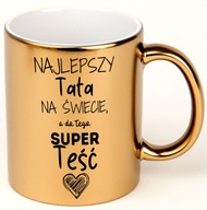 LESKLÝ ZLATÝ HRNČEK PRE NAJLEPŠIEHO PÁKA, SUPER SVOKR, DEN OTCOV LESKLÝ ZLATÝ HRNČEK PRE NAJLEPŠIEHO PÁKA, SUPER SVOKR, DEN OTCOV