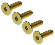 100x M6x 25mm skrutka s panvovou hlavou žltá skrutka na nábytok metrická skrutka 100x M6x 25mm skrutka s panvovou hlavou žltá skrutka na nábytok metrická skrutka