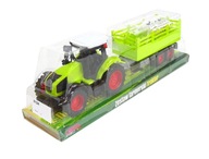 TRAKTOR S POĽNOHOSPODÁRSKYM STROJOM NA ZVIERATÁ 38CM TRAKTOR S POĽNOHOSPODÁRSKYM STROJOM NA ZVIERATÁ 38CM