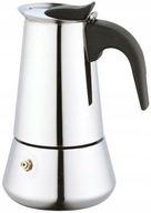 Nerezový kávovar, espresso, 12 šálok, 600 ml, plynová indukcia Nerezový kávovar, espresso, 12 šálok, 600 ml, plynová indukcia
