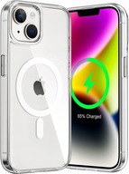 PEVNÉ, TRANSPARENTNÉ MAGNETICKÉ POUZDRO PRE IPHONE 14 PLUS