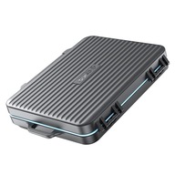 Puzdro na pamäťovú kartu Orico PHCD-2-BK-BP 13x10,2x2 Puzdro na pamäťovú kartu Orico PHCD-2-BK-BP 13x10,2x2