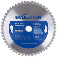 Pílový kotúč EVOLUTION EVO-255-52-S na oceľ 255mm