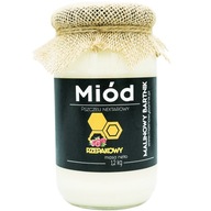 REPKOVÝ MED 1,2 KG - PRÍRODNÝ, VEĽKÁ JAR REPKOVÝ MED 1,2 KG - PRÍRODNÝ, VEĽKÁ JAR