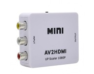 Konvertor AV CVBS na HDMI s kompozitným analógovým videom Konvertor AV CVBS na HDMI s kompozitným analógovým videom