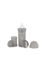 Twistshake antikoliková fľaša, šedá, 260ml, 2m+ Twistshake antikoliková fľaša, šedá, 260ml, 2m+