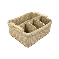 Košík s priehradkami na morskú trávu 21x18xV11cm Košík s priehradkami na morskú trávu 21x18xV11cm