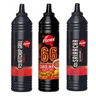 3x Carolina Sriracha Horúca kečupová omáčka 1kg FANEX 3x Carolina Sriracha Horúca kečupová omáčka 1kg FANEX