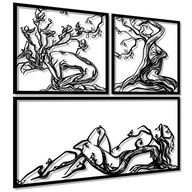 Obrázok Nástenný dekoračný panel Woman Tree XL 3d Obrázok Nástenný dekoračný panel Woman Tree XL 3d