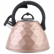 Rýchlovarná kanvica s píšťalkou, plynová indukcia, 3L, Golden Diamond Rýchlovarná kanvica s píšťalkou, plynová indukcia, 3L, Golden Diamond