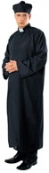 Oblečenie Kostým Prestrojenie PRIEST Bishop Cassock Halloween Carnival XL Oblečenie Kostým Prestrojenie PRIEST Bishop Cassock Halloween Carnival XL