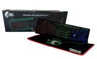 Gamer Set Keyboard Podložka pod myš Gamer Set Keyboard Podložka pod myš