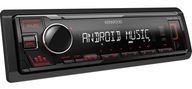 KENWOOD KMM-105RY RÁDIO AUX MP3 USB ČERVENÝ VÝPREDAJ!
