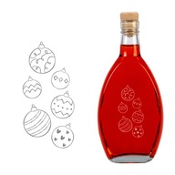 5x ELIPSA FĽAŠA 200 ML VIANOČNÉ GRAVÍROVANIE NA LIKÉR VÍNO LIKÉRY BIMBERS 5x ELIPSA FĽAŠA 200 ML VIANOČNÉ GRAVÍROVANIE NA LIKÉR VÍNO LIKÉRY BIMBERS