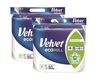 Toaletný papier VELVET Delicate Eco 4 rolky x 2 ks Toaletný papier VELVET Delicate Eco 4 rolky x 2 ks