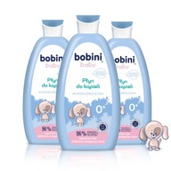 Bobini hypoalergénna pena do kúpeľa pre deti x3 Bobini hypoalergénna pena do kúpeľa pre deti x3