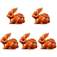 Mini Toys Bunny Sculpture 5 kusov