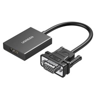 UGREEN ADAPTÉROVÝ KÁBEL VGA / HDMI 0,15 m UGREEN ADAPTÉROVÝ KÁBEL VGA / HDMI 0,15 m