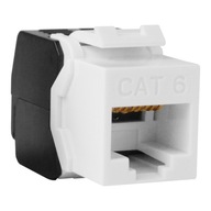 Beznástrojový modul Keystone RJ45 8P8C CAT 6 UTP Beznástrojový modul Keystone RJ45 8P8C CAT 6 UTP
