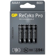 Batérie GP RECYKO PRO AAA GP ReCyko 800mAh x4 Batérie GP RECYKO PRO AAA GP ReCyko 800mAh x4