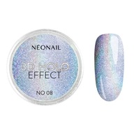 Neonail 3D Holo Effect 08 White Silver púder na nechtový styling 2 g Neonail 3D Holo Effect 08 White Silver púder na nechtový styling 2 g