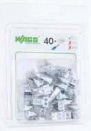 Wago rýchlospojka 0,5-2,5 mm²/2 40 ks. Wago rýchlospojka 0,5-2,5 mm²/2 40 ks.