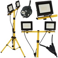 Halogénová LED konštrukcia Stojanové svetlomet 100W Reflektor 7000lm Kábel 1,4m Halogénová LED konštrukcia Stojanové svetlomet 100W Reflektor 7000lm Kábel 1,4m