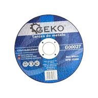 Kovový kotúč 125x1,0mm 10 ks Geko Kovový kotúč 125x1,0mm 10 ks Geko