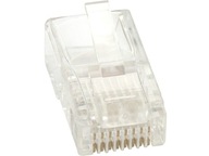 Zástrčka telefónnej siete 8p8c Cat.6 (RJ45) 100 ks Zástrčka telefónnej siete 8p8c Cat.6 (RJ45) 100 ks