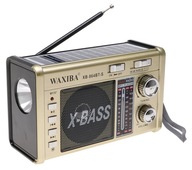 PRENOSNÉ SOLAR Rádio reproduktor Bluetooth baterka PRENOSNÉ SOLAR Rádio reproduktor Bluetooth baterka