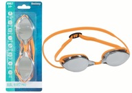 Zrkadlové oranžové plavecké okuliare 21066