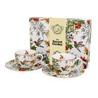 2 PORCELÁNOVÉ šálky na espresso, 110 ml, DUO GARDEN 2 PORCELÁNOVÉ šálky na espresso, 110 ml, DUO GARDEN