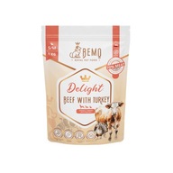 BEMO - Delight - Hovädzie a morčacie - S/M - 1kg - Suché krmivo pre psov BEMO - Delight - Hovädzie a morčacie - S/M - 1kg - Suché krmivo pre psov