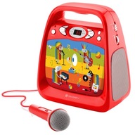 BOOMBOX PRE DETI S FUNKCIOU KARAOKE, CD USB MIKROFÓN BOOMBOX PRE DETI S FUNKCIOU KARAOKE, CD USB MIKROFÓN