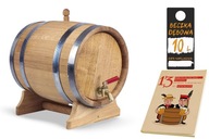 10L dubový sud na whisky moonshine vínne likéry darček (s certifikátom PZH) 10L dubový sud na whisky moonshine vínne likéry darček (s certifikátom PZH)