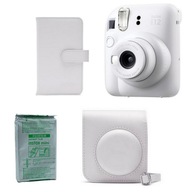 Set Box na fotoaparát FUJIFILM Instax mini 12 (album + puzdro) Biely + Vložky 10 ks.