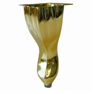 Ludwik nábytková noha NM019 zlatá V-14cm Ludwik nábytková noha NM019 zlatá V-14cm