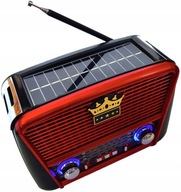 SOLAR PORTABLE Rádio sieť FM AM SW SD USB SOLAR PORTABLE Rádio sieť FM AM SW SD USB
