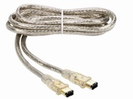 Kábel FireWire IEEE1394 6/6 2,0 m. Zlaté HQ THOMSON