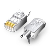 Ugreen 10x modulárna zástrčka RJ45 zástrčka 8P8C Cat 6A/7 (70316) Ugreen 10x modulárna zástrčka RJ45 zástrčka 8P8C Cat 6A/7 (70316)