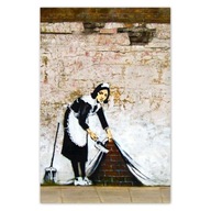 Plagáty 40x60 Banksy Maid Graffiti