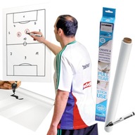 Biela fólia stierateľná za sucha Flipchart, samolepiaca, elektrostatické písanie Biela fólia stierateľná za sucha Flipchart, samolepiaca, elektrostatické písanie