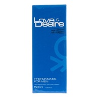 SHS LOVE DESIRE Feromóny pre mužov 50ml