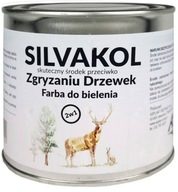Silvakol 0,4L bieliaca farba