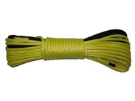 Syntetické lano na navijak, žlté 5mm 15m