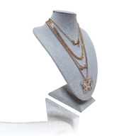 ZOBRAZENIE POPRSI NA ŠPERKY REŤAZKY NÁHRDELNÍK NÁHRDELNÍK ELEGANCK STOJAN ZOBRAZENIE POPRSI NA ŠPERKY REŤAZKY NÁHRDELNÍK NÁHRDELNÍK ELEGANCK STOJAN
