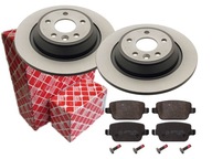 FEBI ZADNÉ DISKY + DESTIČKY FORD MONDEO IV S-MAX FEBI ZADNÉ DISKY + DESTIČKY FORD MONDEO IV S-MAX