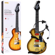 ELEKTRICKÁ ROCKOVÁ GUITARA PRE DETSKÝ MIKROFÓN ELEKTRICKÁ ROCKOVÁ GUITARA PRE DETSKÝ MIKROFÓN
