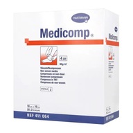 Medicomp sterilný vláknitý obklad, 4 vrstvy, 10 cm x 10 cm, 50 kusov Medicomp sterilný vláknitý obklad, 4 vrstvy, 10 cm x 10 cm, 50 kusov