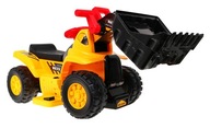 elektrický buldozér na batérie + stavebné vozidlo HELMET pre deti